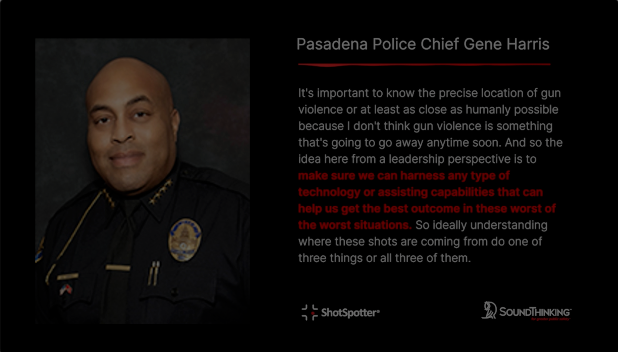 ShotSpotter Testimonial Videos