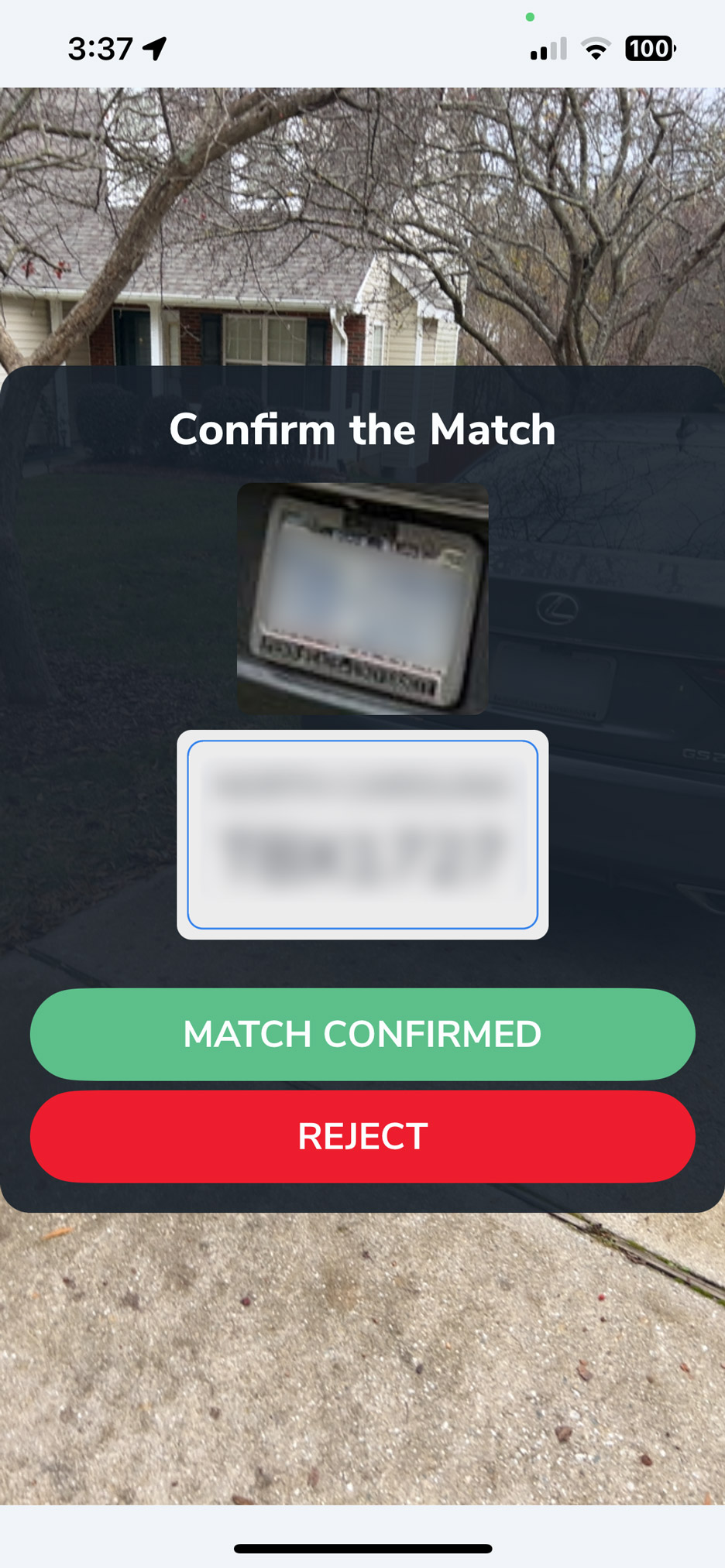 PlateRanger’s Mobile License Plate Reader Application