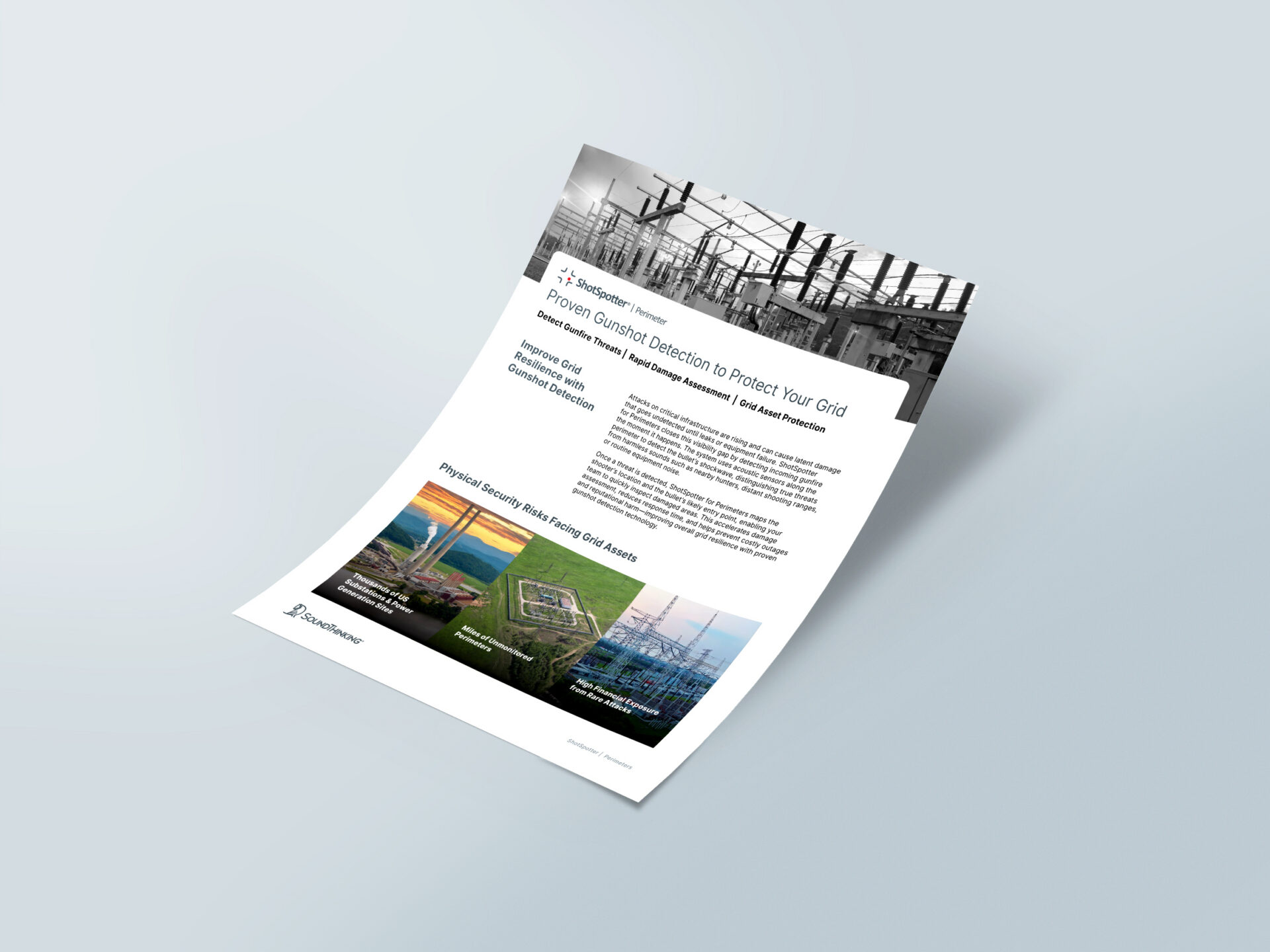 Proven Gunshot Detection to Protect Your Grid