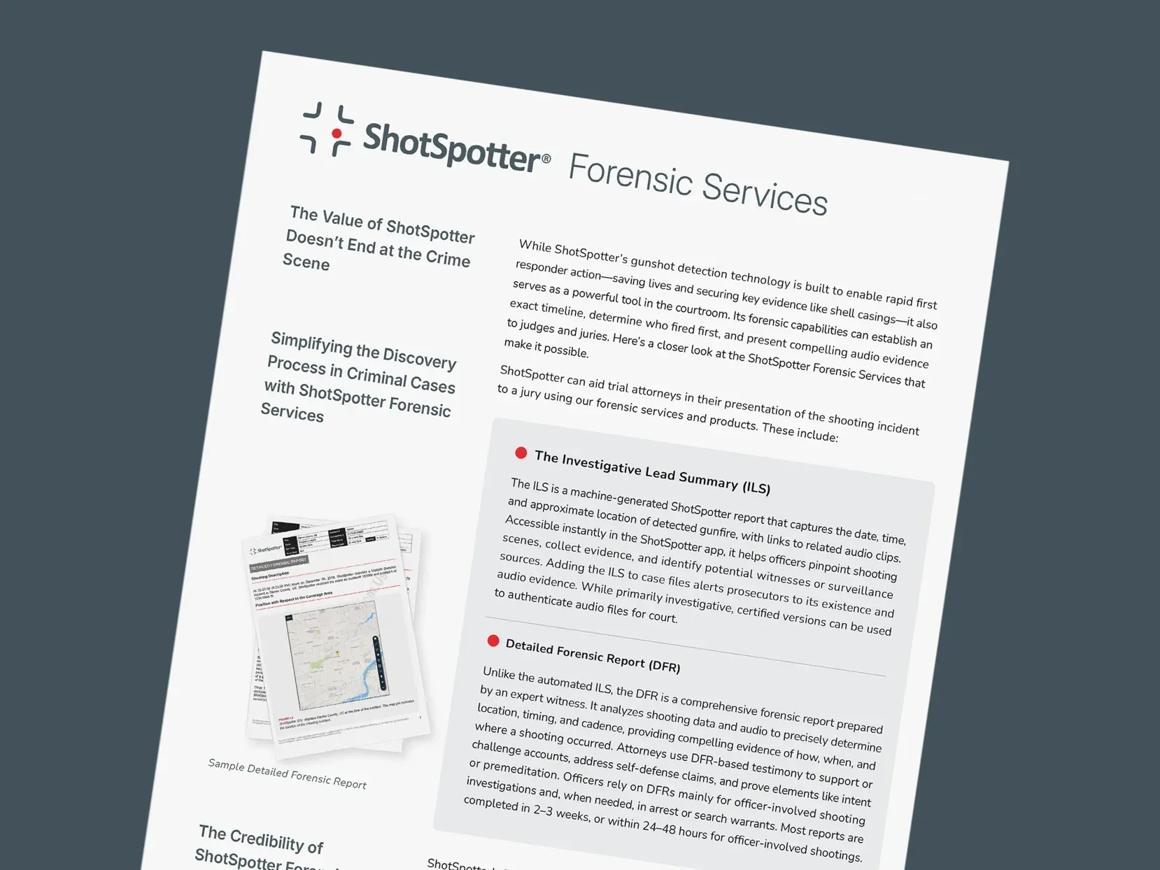 Forensic Services