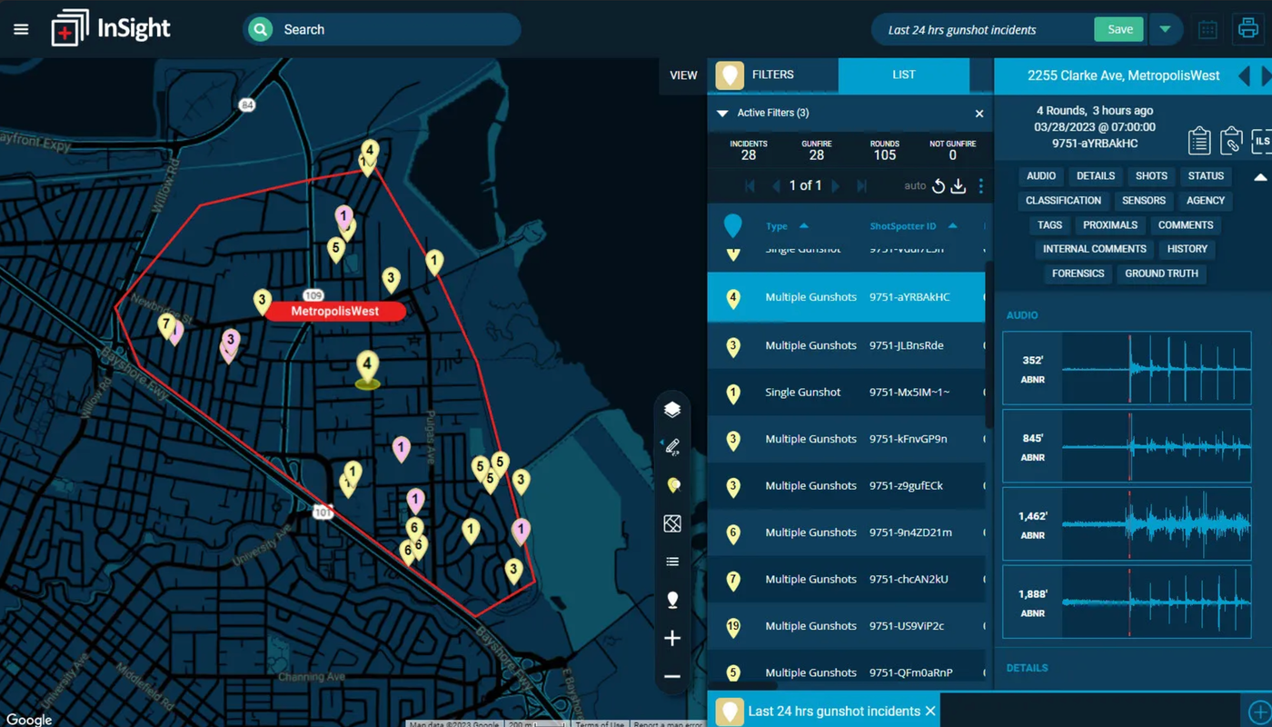 Disrupting the Shooting Cycle: ShotSpotter and the Insight App