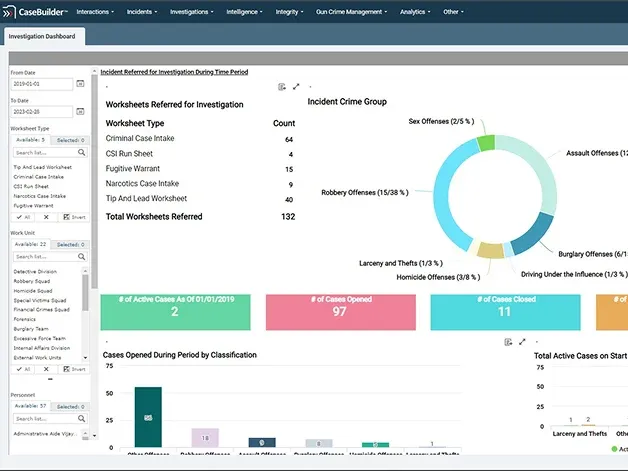 CaseBuilder Dashboard
