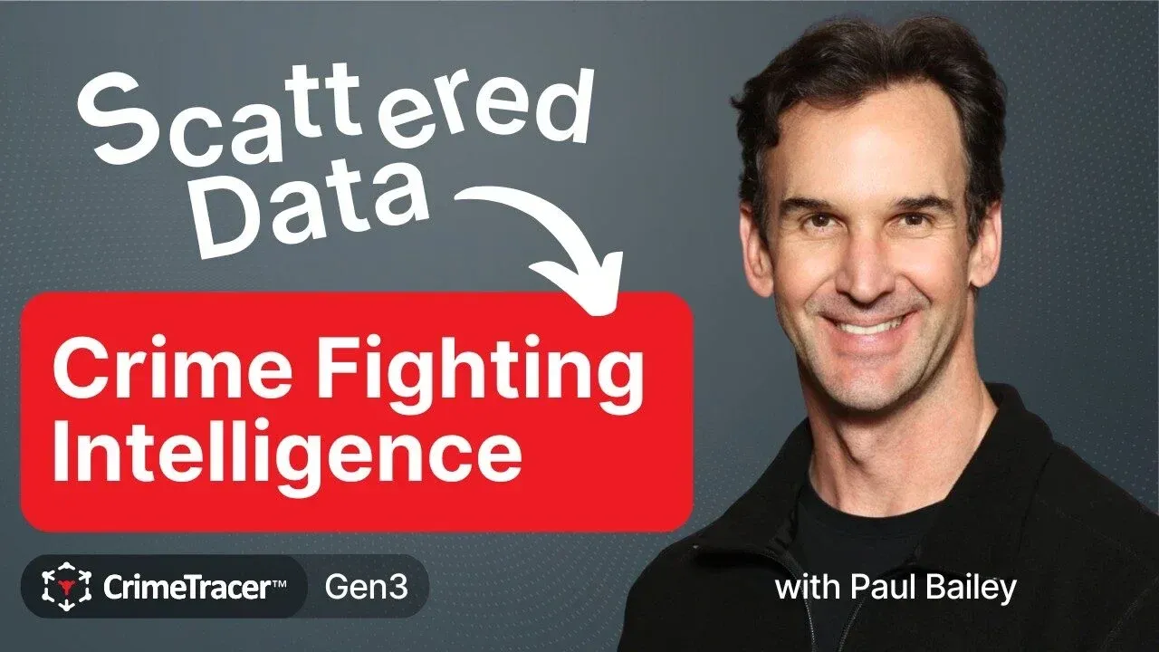 CrimeTracer™  Gen3: Expanding from Investigations to Agency-Wide Crime Data Platform