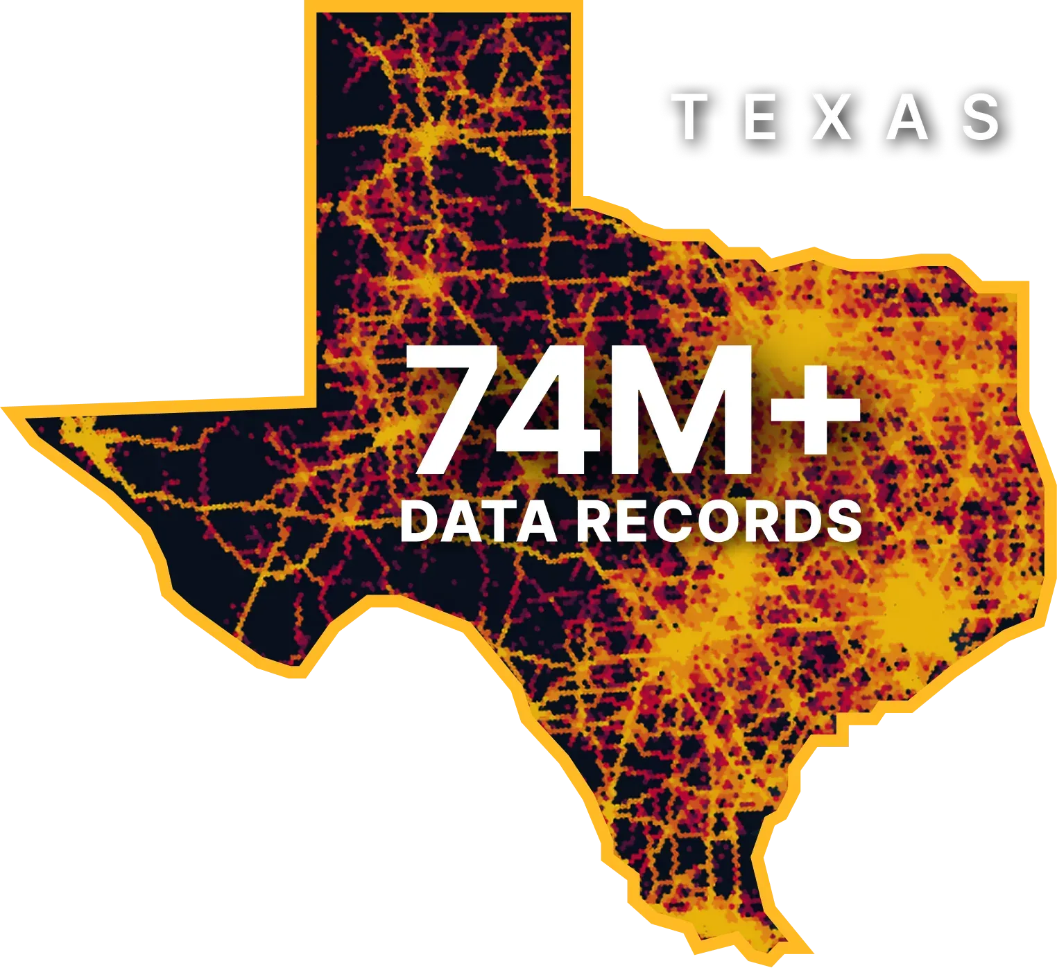 74M+ data records texas