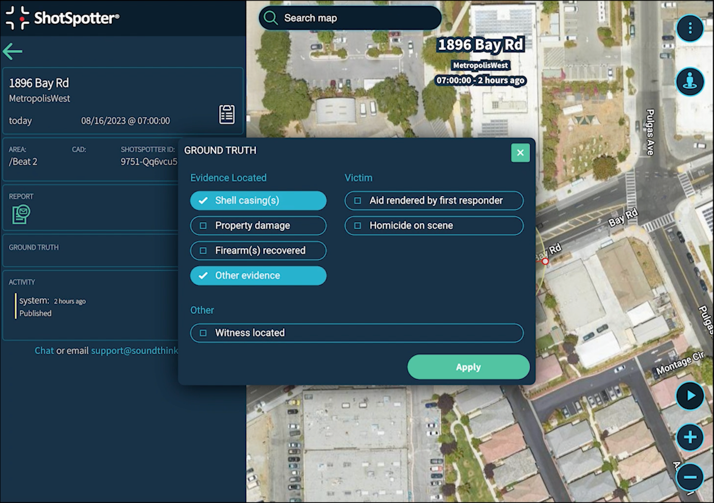 Improve Response Times and Evidence Collection with ShotSpotter