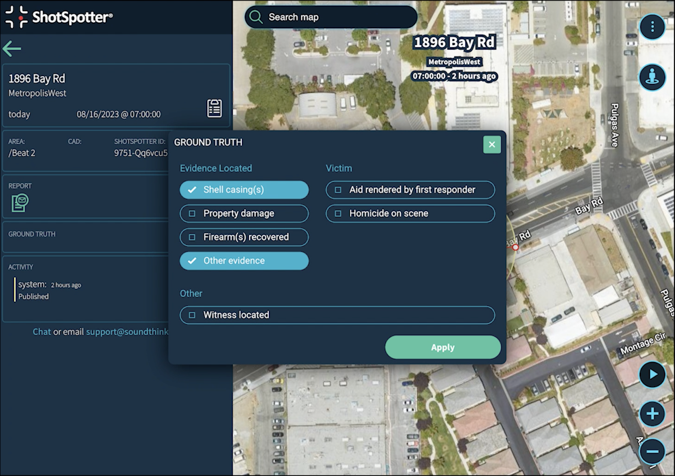 Improve Response Times and Evidence Collection with ShotSpotter