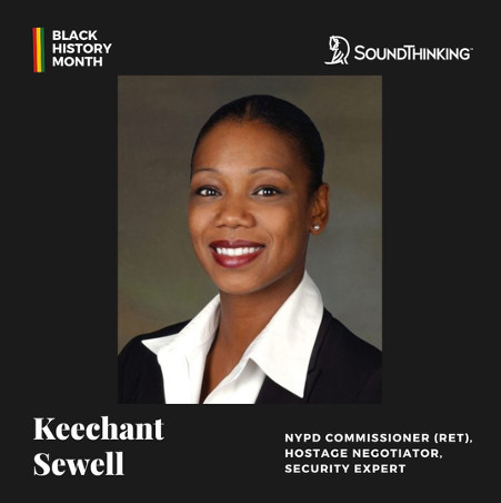 Keechant Sewell, 45th Commissioner of the New York Police Department 