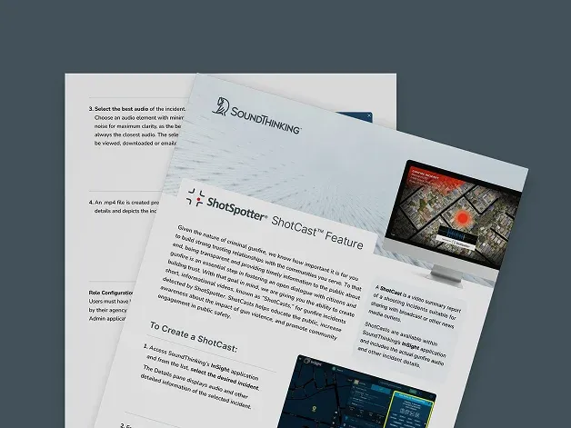 ShotCast™ Datasheet