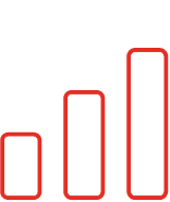 a line graph showing the growth of a cell phone