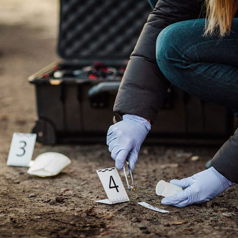 Forensics Stock Image
