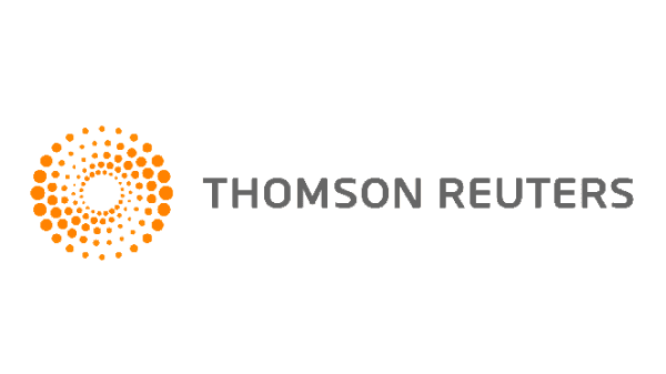 the logo for thomas reuters