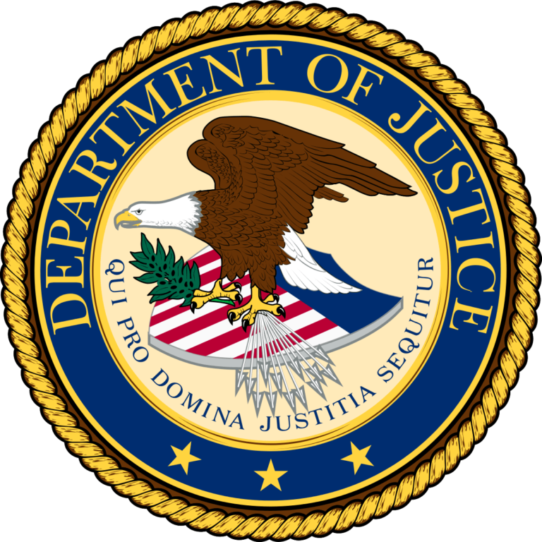 the seal of the department of justice