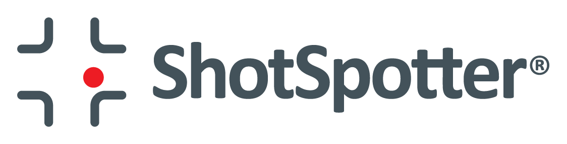the logo for shotspoter