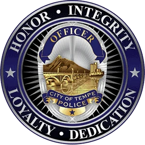 Tempe Police badge