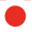 a red object is shown in the middle of a white background