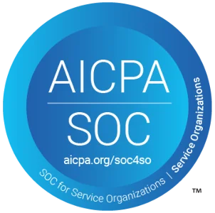 a blue circle with the words airpa socc on it