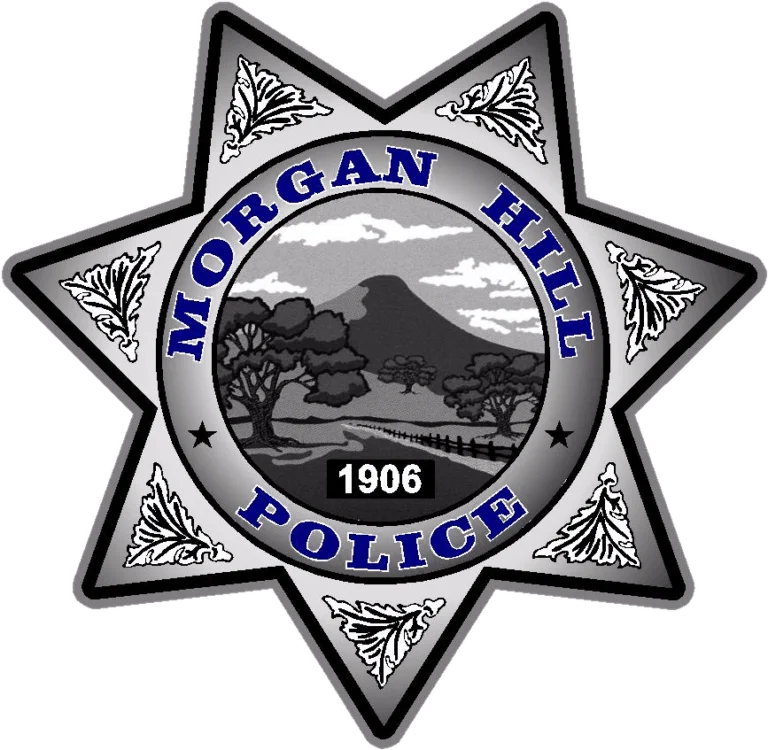the morgan hill police department badge