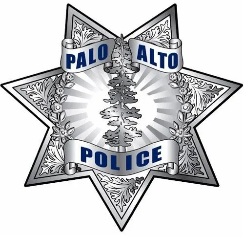 A police badge with the word "police" on it