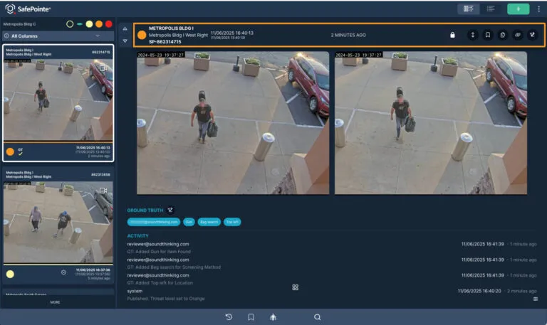 Screenshot 5 - Video Capture of Individual Entering Facility